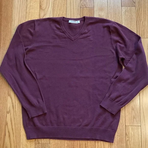 HOT Mens Sweater Old Navy Burgundy Sweater Old Navy